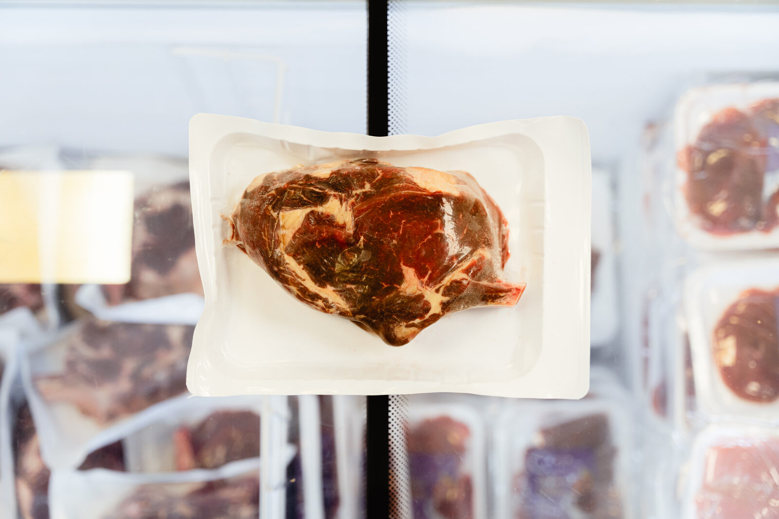 Poulet mariné en boutique
